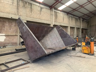 Fabricación de Tolva para Planta Cemex - 3