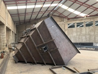 Fabricación de Tolva para Planta Cemex - 4
